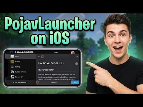 PojavLauncher on iOS - How to Install Minecraft Java Edition on ANY iPhone & iPad