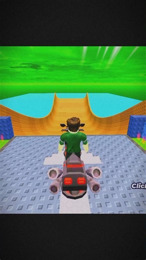 Mega Ramp for Lucky Blocks Day 1 #shorts #roblox