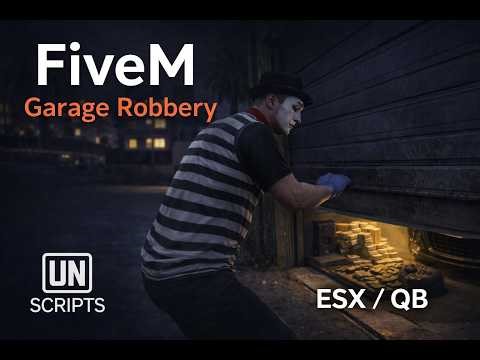 Advanced Garage Robbery Script for FiveM (ESX/QB)