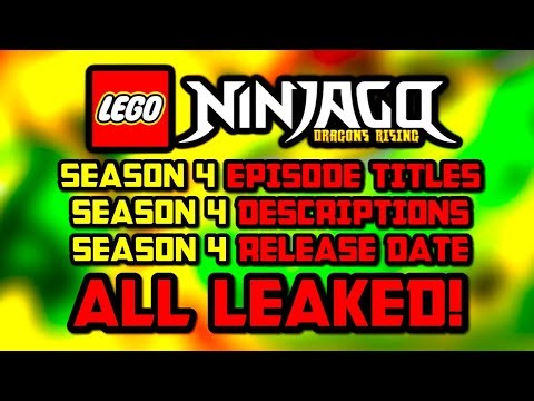 A LEGO Employee Leaked Season 4 I Guess? 😨 Ninjago Dragons Rising Season 4 News and Rumors!