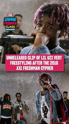 Lil Uzi Vert Freestyles After 2016 XXL Freshman Cypher