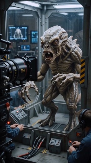 Alien Creature Escape 👽🚨 | VFX Behind the Scenes #Shorts
