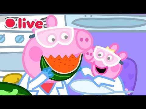 🔴 LIVE: Cutest Baby Evie Episodes 🍼 Peppa Pig Best Big Sister Moments✨Kids Cartoons 🐷 FULL Episodes