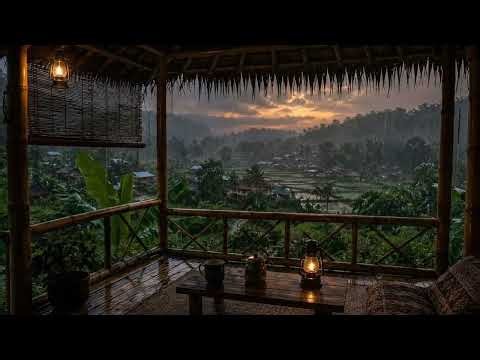 Peaceful Rain Sounds in a Secluded Woodland Cabin 🌲 8