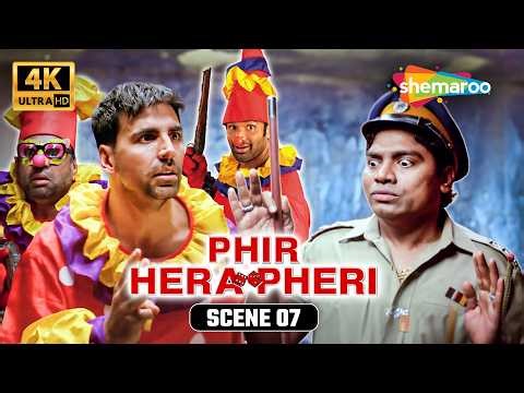 Phir Hera Pheri COMEDY - असली पुलिस हम है रे बाबा - Akshay Kumar, Paresh Rawal, Johnny Lever - HD