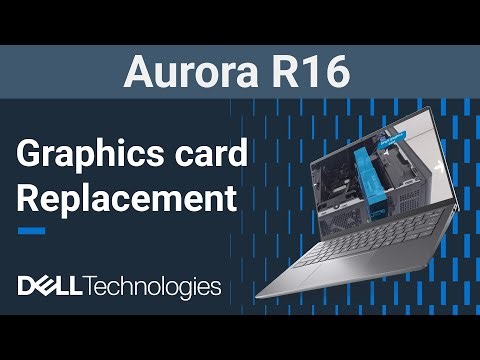 Alienware Aurora R16 | How to replace the graphics card (GPU)