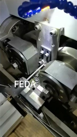 CNC controlled, precise thread rolling.High speed, low noise, long service life. #machine #cnc