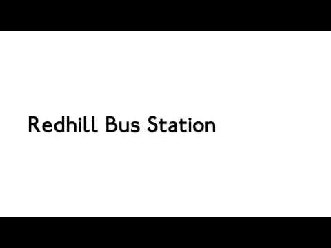 Redhill Bus Station