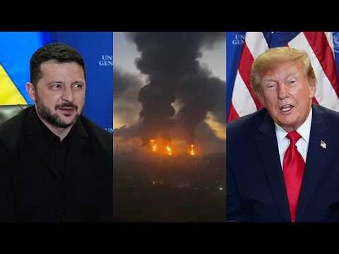 'Very serious hit’: Trump reacts to Ukraine’s strike on Russian oil refinery