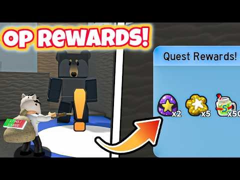 I Made Quests OVERPOWERED in Bee Swarm Simulator! (it's insane..)