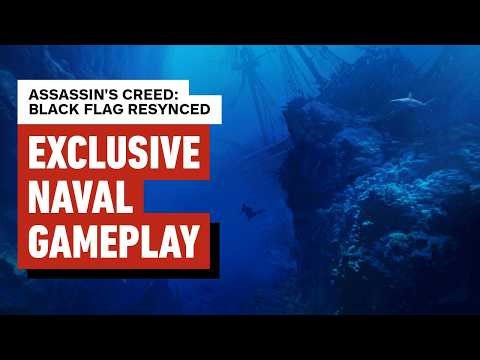 Assassin's Creed Black Flag Resynced: Exclusive Underwater Gameplay