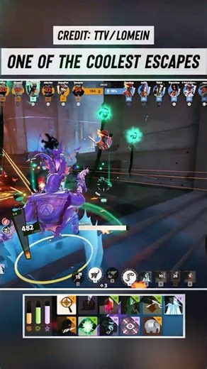 One of the coolest escapes I've seen 😮 #deadlock #deadlockclips