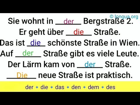 A1, A2, B1 - Learn German, #Grammar, German Grammar, #Preposition #Exercises #LearnGerman