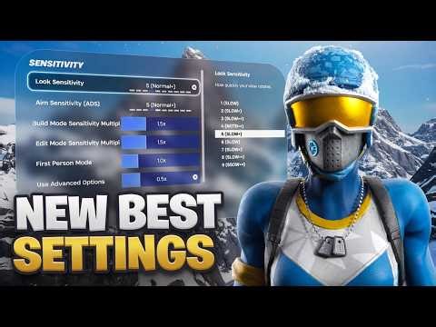 NEW BEST Controller Settings + AIMBOT Sensitivity in Fortnite! (PS4/PS5/Xbox/PC) 🎯