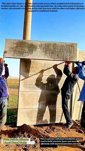 Walls Built in Minutes | Smart Panel Technology