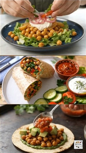 Chickpea Recipes | 1 Can, 3 Easy Vegan Meals