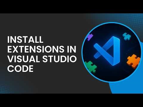 Install Extensions in Visual Studio Code | Hausa Tutorial