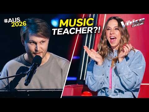 27-Year-Old Music Teacher Was Shaking With Nerves... Then Shocked Them | The Voice Australia 2026