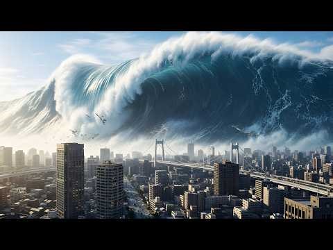 Mega TSunami - Biggest TSunami in human history | Mega TSunami #megatsunami