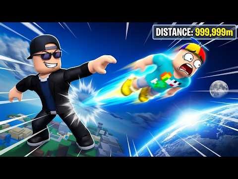 SSUNDEE THREW ME 3,280,840 FEET?! (Roblox Simulator)