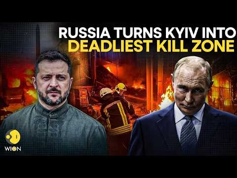 Russia-Ukraine War LIVE: Kyiv Under Attack As Russia Launches Wave Of Jet Drones | WION
