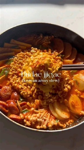 Korean Army Stew🍲🍜✨