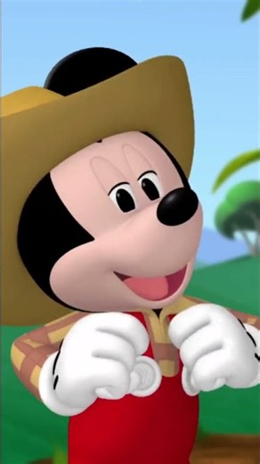 Mickey Mouse Solves the Cow Tire Mystery #shorts