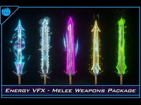 Energy VFX - Melee Weapon Pack - DEMO Video