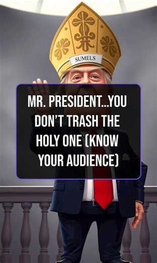 Mr. President…You Don’t Trash The Holy One (Know Your Audience)