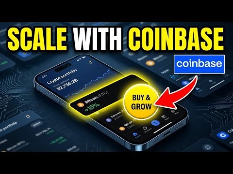 How to Scale Your Crypto Portfolio with Coinbase - Step By Step