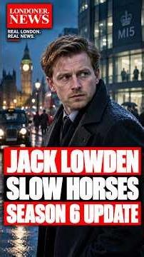 What Has Jack Lowden Revealed About Slow Horses Season 6 and River Cartwright's Future? #jack #uk