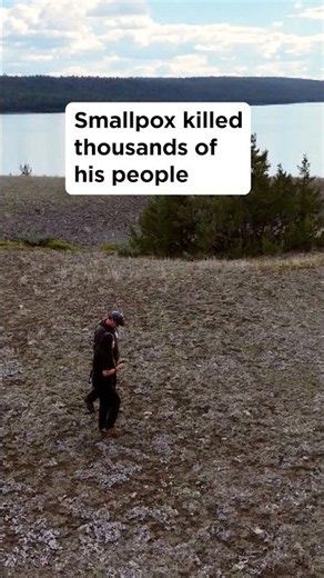 Smallpox killed thousands of his people