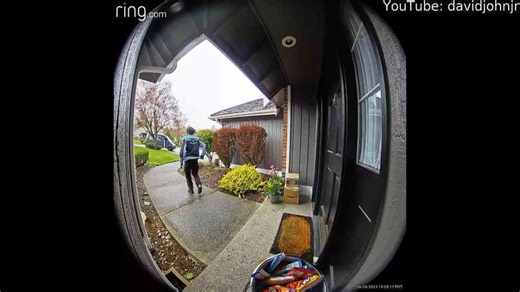 Delivery driver caught on camera stealing a pizza worker's tip
