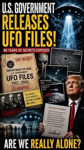 What Was Inside The Newly Released UFO Files?