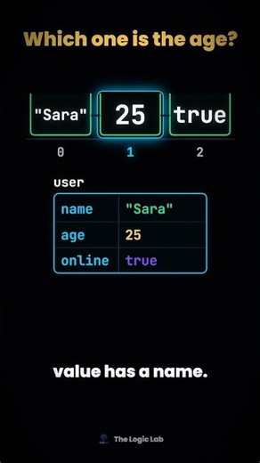 Array or object? Which one is the age? #javascript