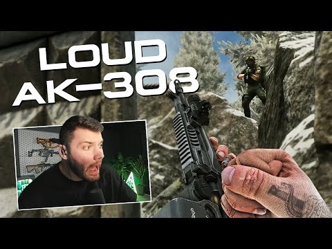 Exterminating Rats on Customs with the LOUD AK-308 - Escape From Tarkov