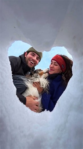 Snow heart turned out perfect ❄️ | Insta360 Ace Pro 2