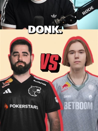 FalleN vs Donk: quem tem mais horas jogadas de CS?