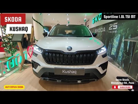 All New Škoda Kushaq 😍 Sportline 1.0L TSI MT | Features, Specs and Prices 💫 Best SUV?