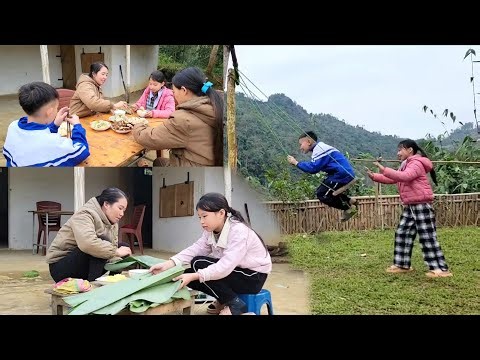 This video recreates the entire process of preparing for and celebrating Christmas.