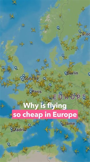 Why’s flying so cheap in Europe?