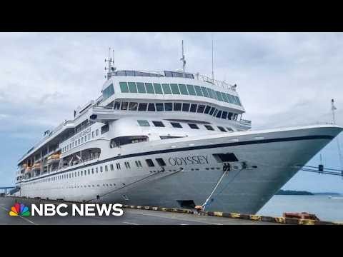 Cruise ship on global voyage leaves passengers stranded after cutting trip short