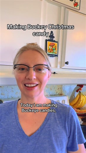 Making Buckeye Christmas Candy and Treats