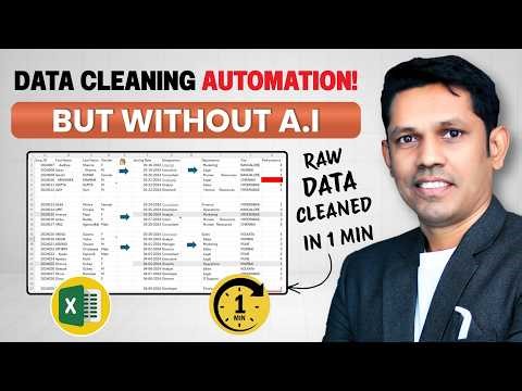 Data Cleaning without AI, How?