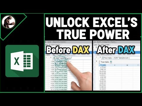 How to Use Dax in Excel