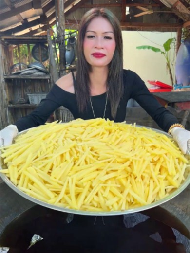 Deep Fried Potato with Sauce Recipe