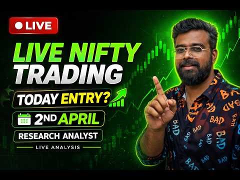 Bank Nifty Live Options Trading | 2 APR 2026 |Live Market Analysis & Scalping Strategy(Educational)