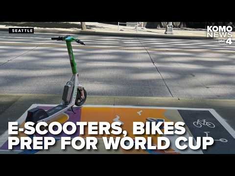 SDOT prepares for increased e-scooter usage with influx of FIFA World Cup visitors