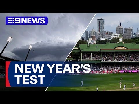 A record crowd has packed out the SCG, as the Ashes finally arrived in Sydney | 9 News Australia