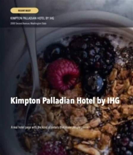 Kimpton Palladian Hotel by IHG This one feels built for a slow morning, a good view, and a saved post. • Kimpton Palladian Hotel by IHG in 2000 Second Avenue, Washington State • 2 restaurants on site • Rated 8.2/10 from 219 reviews #tiktokgothrive #resort #hotelstay #travel #traveltok